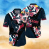 Silver Skull Houston Texans Hawaiian Shirt