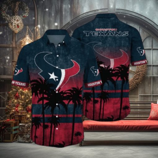 Houston Texans Vintage Hawaiian Shirt, Texans Apparel