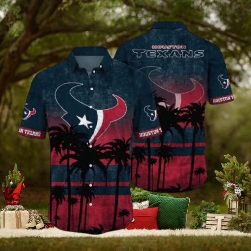 Houston Texans Vintage Hawaiian Shirt, Texans Apparel