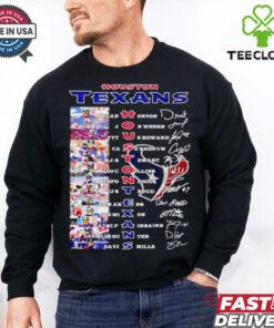 Houston Texans all player name picture shirt 1 Houston Texans all player name picture shirt