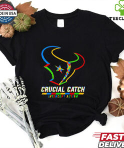 Houston Texans crucial catch intercept autism shirt