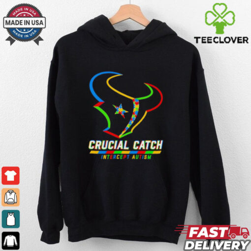 Houston Texans crucial catch intercept autism shirt