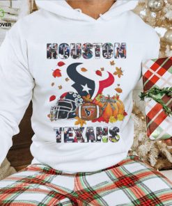 Houston Texans fall helmet pumpkin hoodie, sweater, longsleeve, shirt v-neck, t-shirt