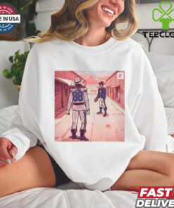 Houston Texans vs. Dallas Cowboys The Ultimate Texas Showdown NFL Poster T shirt