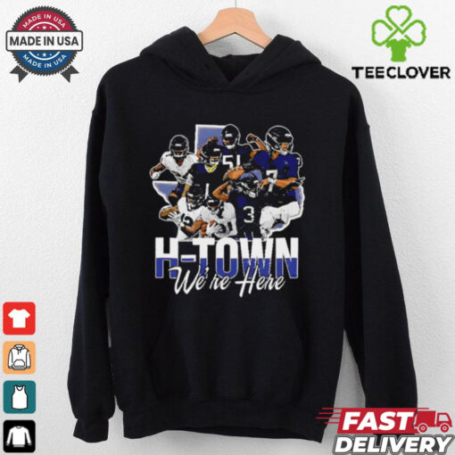 Houston Texans we’re here graphic shirt