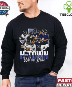 Houston Texans we’re here graphic shirt