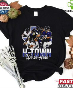 Houston Texans we’re here graphic shirt