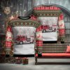 Cat Sugar Skull Floral Pattern Ugly Christmas 3D Sweater