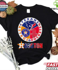 Houston sports Texans Rockets Astros logo shirt