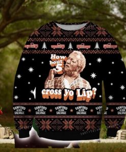 How About 5 Cross Yo Lip Ugly Sweater Party