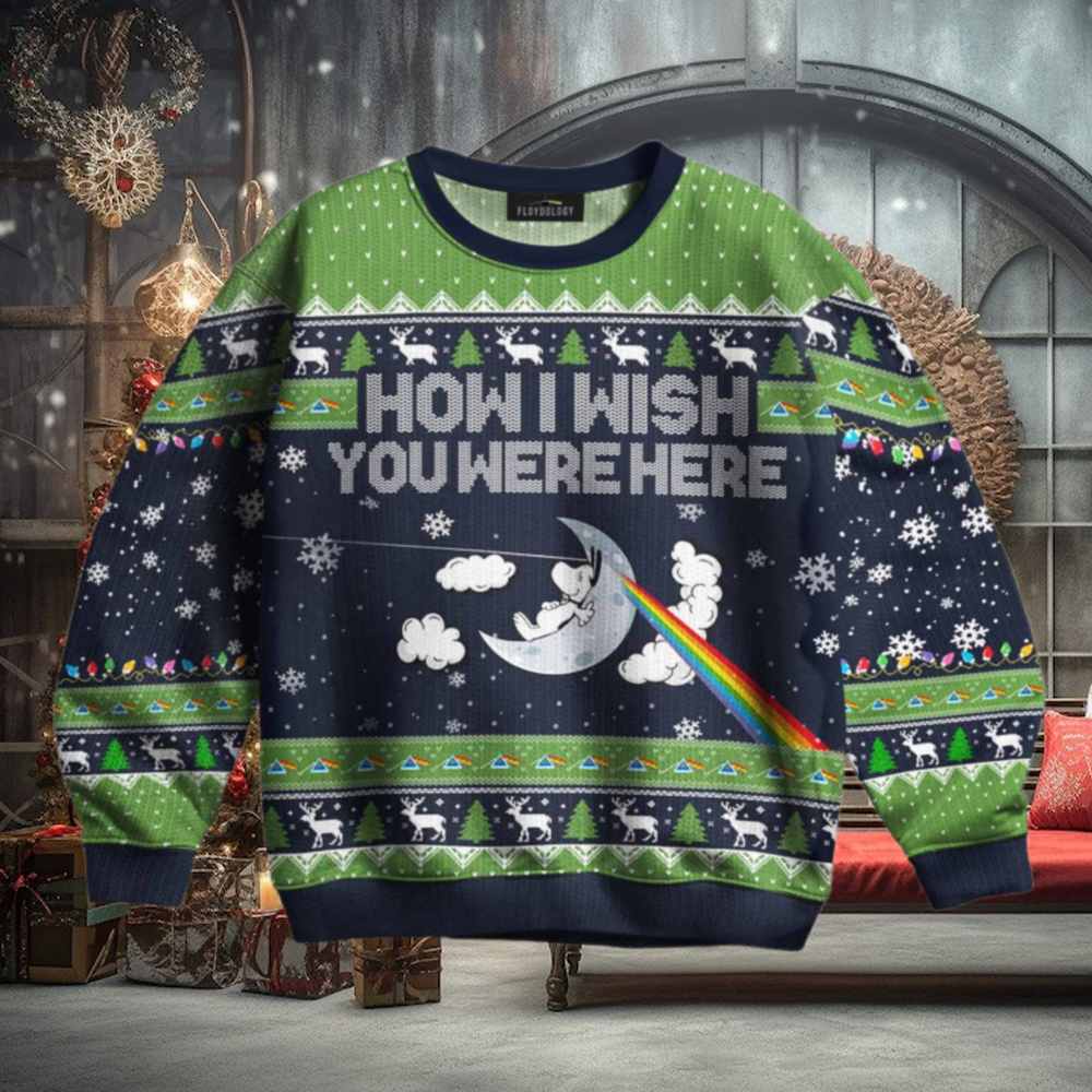 How I Wish You Were Here Snoopy – Pink Floyd Ugly Christmas Sweater How I Wish You Were Here Snoopy – Pink Floyd Ugly Christmas Sweater
