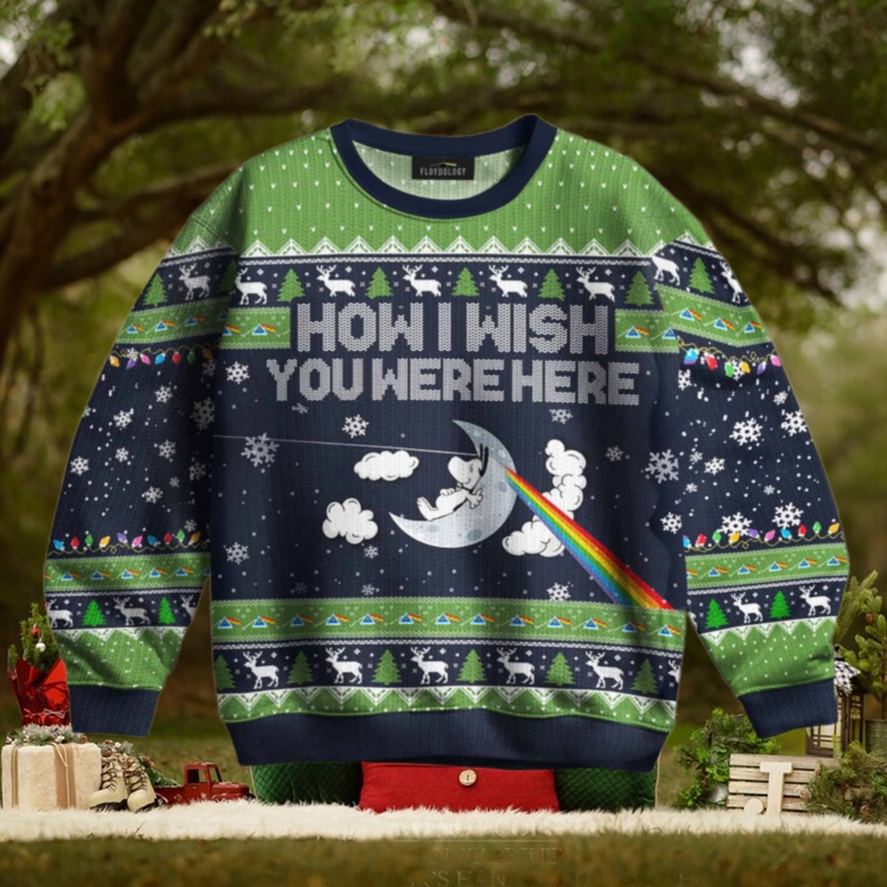 How I Wish You Were Here Snoopy – Pink Floyd Ugly Christmas Sweater How I Wish You Were Here Snoopy – Pink Floyd Ugly Christmas Sweater