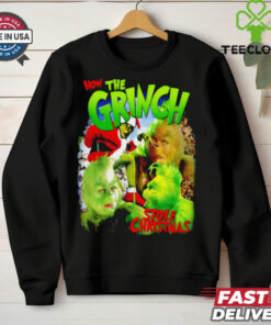 How The Grinch Stole Christmas graphic shirt