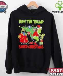 How The Trump Saved Christmas Grinch Trump Make Xmas Great Again Shirt