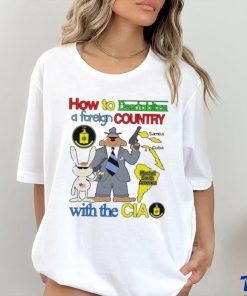 How To Destabilize A Foreign Country Shirt