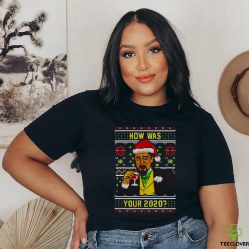 How Was Your 2023 Leo Laughing Meme Ugly Christmas shirt