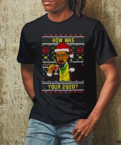 How Was Your 2023 Leo Laughing Meme Ugly Christmas shirt
