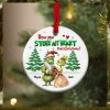Grinch be the person your dog thinks you are Christmas ornament