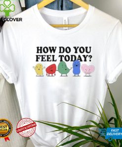 How do you feel today t shirt