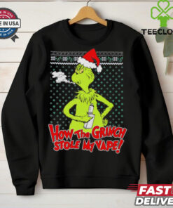 How the Grinch stole my vape Christmas shirt