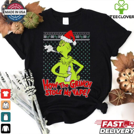 How the Grinch stole my vape Christmas shirt