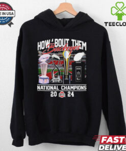 How ‘Bout Them Ohio State Buckeyes National Champions Trophys shirt