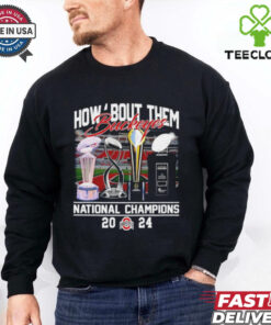 How ‘Bout Them Ohio State Buckeyes National Champions Trophys shirt