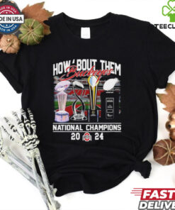 How ‘Bout Them Ohio State Buckeyes National Champions Trophys shirt