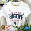 Howard Bison Jordan Brand Unisex 2024 On Court Bench Long Sleeve T Shirt