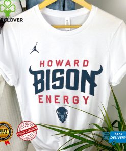 Howard Bison Jordan Brand Unisex 2024 On Court Bench Long Sleeve T Shirt