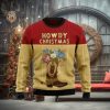 Denmark Viking Ugly Christmas Sweater Dragon Boat Fa La La La Valhalla 3D Christmas Sweater