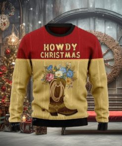 Howdy Christmas Ugly Christmas Sweater