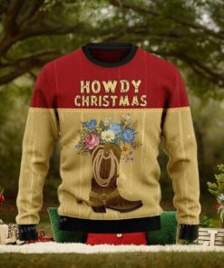 Howdy Christmas Ugly Christmas Sweater
