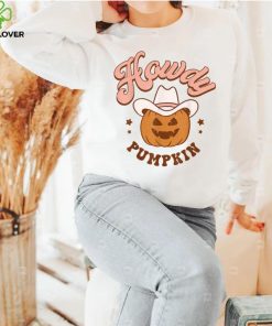 Howdy Pumpkin Rodeo Western Country Fall Southern Halloween T Shirt 1