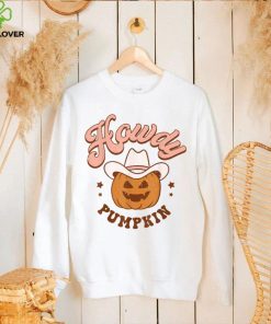 Howdy Pumpkin Rodeo Western Country Fall Southern Halloween T Shirt 1