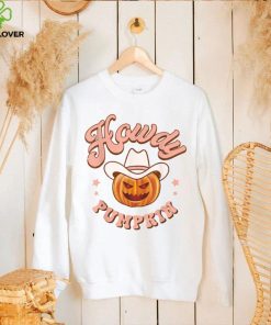 Howdy Pumpkin Rodeo Western Country Fall Southern Halloween T Shirt