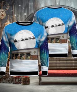 Howe Springs Fire Rescue AOP Ugly Sweater Gift For Christmas