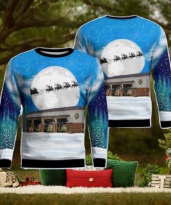 Howe Springs Fire Rescue AOP Ugly Sweater Gift For Christmas