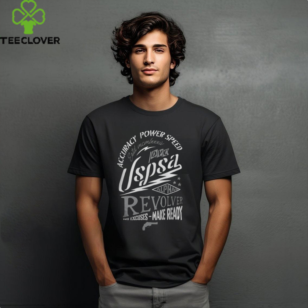 Howitzer Clothing Uspsa No Excuses Revolver Shirt Howitzer Clothing Uspsa No Excuses Revolver Shirt