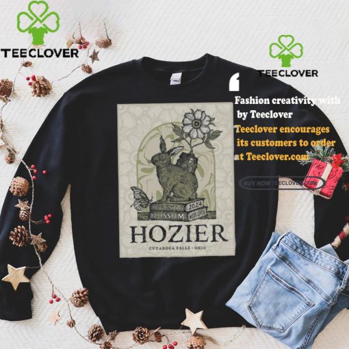 Hozier August 6 2024 Blossom Music Center Cuyahoga Falls OH Poster shirt