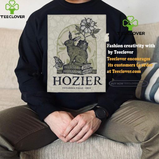 Hozier August 6 2024 Blossom Music Center Cuyahoga Falls OH Poster shirt