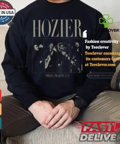 Hozier unreal unearth photo tour concert 2024 shirt