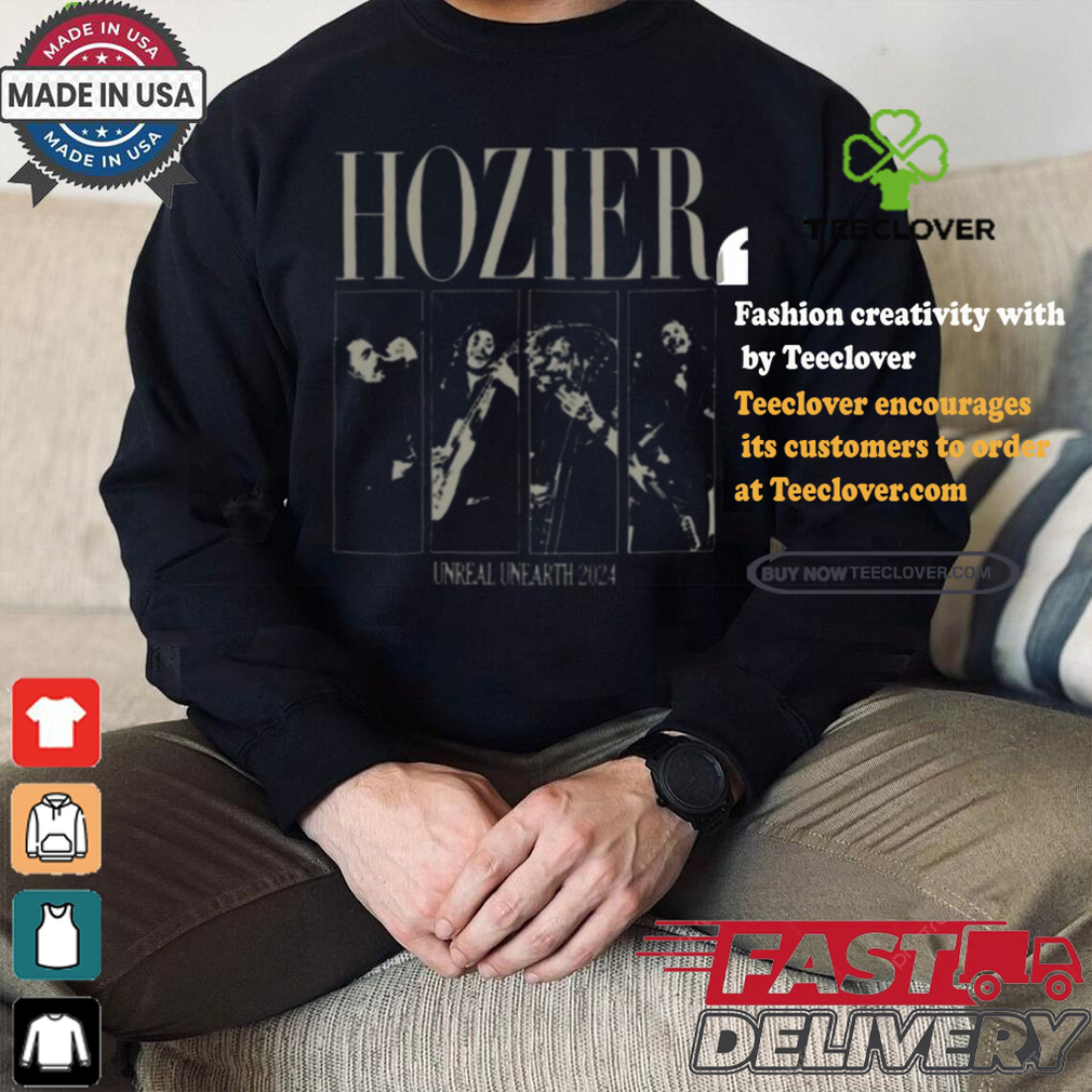 Hozier unreal unearth photo tour concert 2024 shirt Hozier unreal unearth photo tour concert 2024 shirt