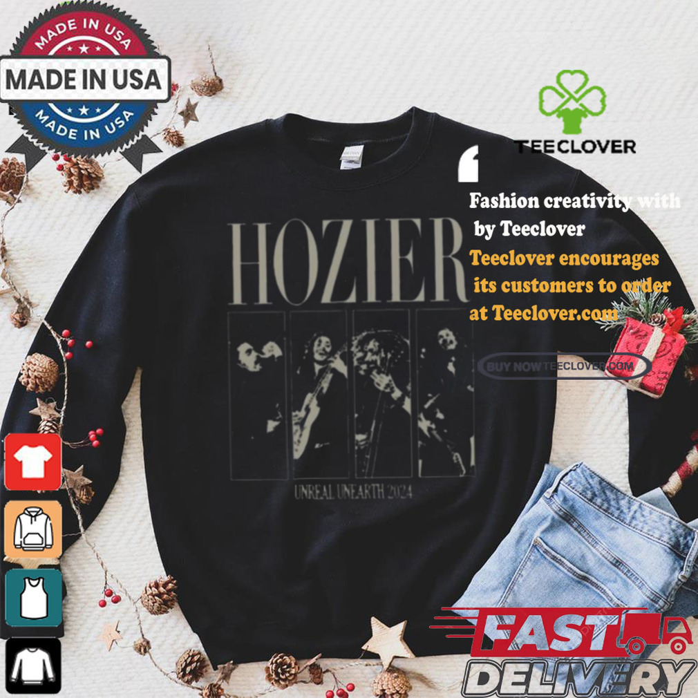 Hozier unreal unearth photo tour concert 2024 shirt Hozier unreal unearth photo tour concert 2024 shirt