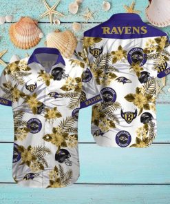 Baltimore Ravens NFL Beach Hawaiian Shirt Men And Women For Fans Gift