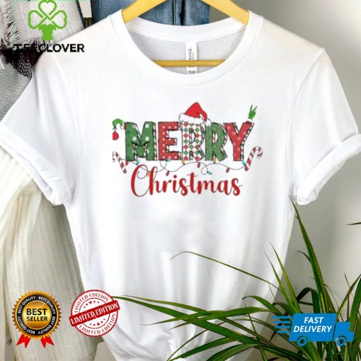 Hristmas ladies merry Christmas Christmas santa light hoodie, sweater, longsleeve, shirt v-neck, t-shirt