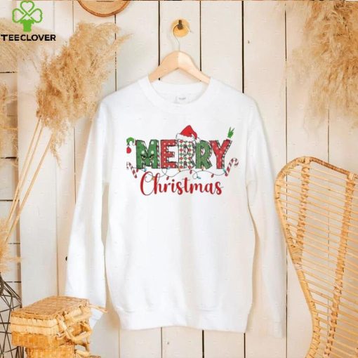 Hristmas ladies merry Christmas Christmas santa light hoodie, sweater, longsleeve, shirt v-neck, t-shirt