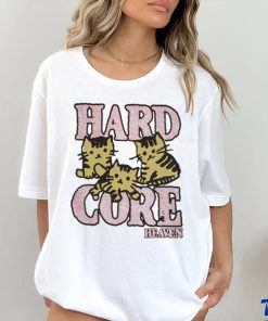 Hrtjankboteko Hard Core Heaven Cat Shirt