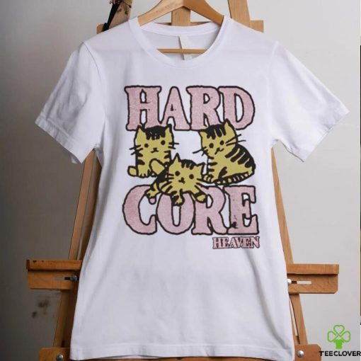 Hrtjankboteko Hard Core Heaven Cat Shirt