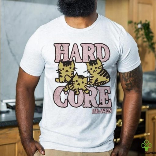 Hrtjankboteko Hard Core Heaven Cat Shirt